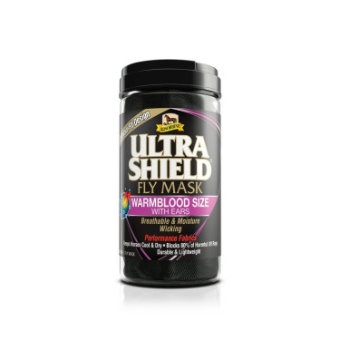 Vliegenmasker met oren Absorbine Ultrashield Vliegenmasker met oren Absorbine Ultrashield