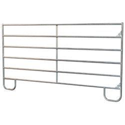 Verzinkt ronde werkpiste Ø 10 m paneel 2,40 m La Gée