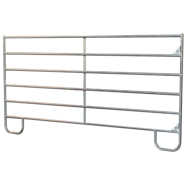 Verzinkt ronde werkpiste Ø 10 m paneel 2,40 m La Gée