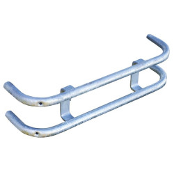 Aanspanbescherming voor metalen voerhek La Gée