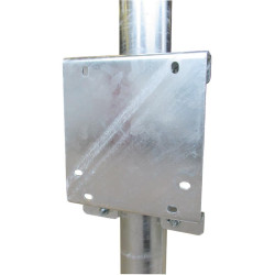 Plaat met 1/2 bevestigingsbeugel voor drinkbak Polyflex NC La Gée Plaat met 1/2 bevestigingsbeugel voor drinkbak Polyflex NC La Gée