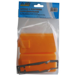 Dubbele drijver voor vlotterkraan La Gée