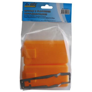 Dubbele drijver voor vlotterkraan La Gée