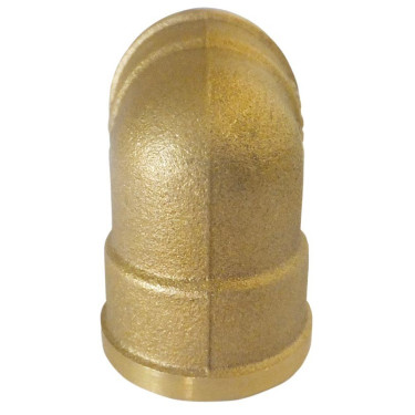 Vrouwtje/vrouwtje bochtstuk 90° 1/2" La Gée