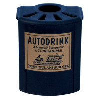 Autodrink-drukker met buis...