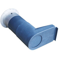 Korte afgebogen goot La Gée Korte afgebogen goot La Gée