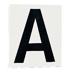 Set van stickers met 12 letters voor dressuurborden of -panelen La Gée