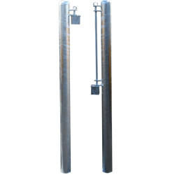 Palen met bevestiging en anti-inbraaksysteem La Gée