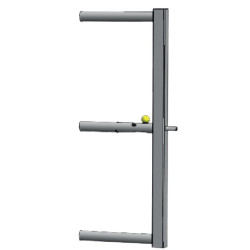 Afneembaar voorpaneel met automatische vergrendeling voor La Gée-stalbarrière Afneembaar voorpaneel met automatische vergrendeling voor La Gée-stalbarrière
