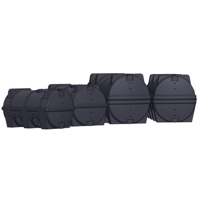 Cilindrische monobloktanks...