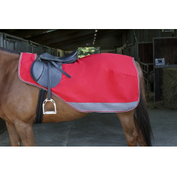 Zadeldeken Equithème Tyrex 1200D met fleecevoering
