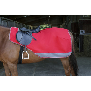 Zadeldeken Equithème Tyrex 1200D met fleecevoering