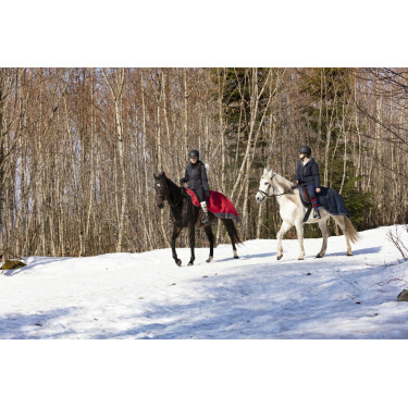 Zadeldeken Equithème Tyrex 1200D met fleecevoering Zadeldeken Equithème Tyrex 1200D met fleecevoering