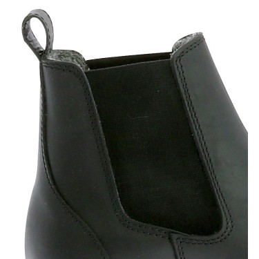 Equithème laarzen met schapenvacht gevoerd Zwart