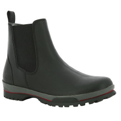 Equithème laarzen met schapenvacht gevoerd Zwart