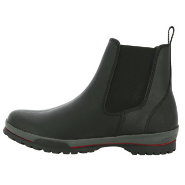 Equithème laarzen met schapenvacht gevoerd Zwart