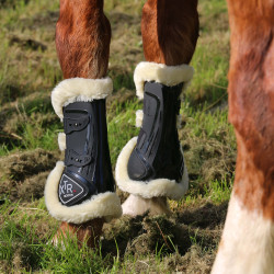 Norton XTR beschermers met knopen van synthetisch schapenvacht Norton XTR beschermers met knopen van synthetisch schapenvacht