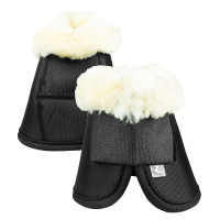 Schapenvacht springschoenen Horze Zwart Schapenvacht springschoenen Horze Zwart