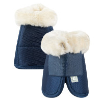 Schapenvacht springschoenen Horze Donker marineblauw