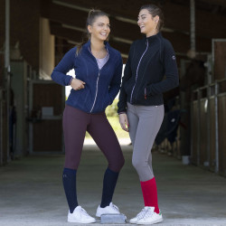 Fleecevest Equithème Lena Zwart