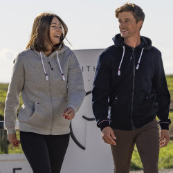 Sweat met rits Equithème Nicolas Marineblauw Sweat met rits Equithème Nicolas Marineblauw