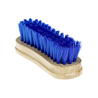 Brosse de tête Finn-Tack base bois Blauw