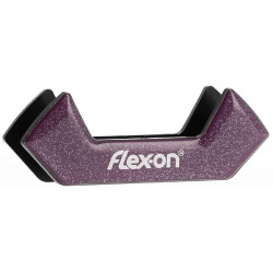 Stickers Flex-On voor stijgbeugels Safe-On of Junior Pruim zilver Violet