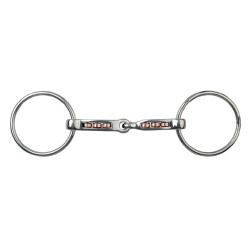 Mors 2 ringen Metalab Magic System met horizontale rolletjes koper