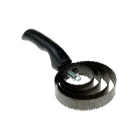 Ronde metalen rosborstel Horze Zwart