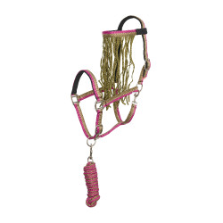 Halster en lange anti-vliegen nylon Imperial Riding Multi Bosgroen Halster en lange anti-vliegen nylon Imperial Riding Multi Bosgroen