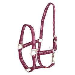 Halster Imperial Riding Economic Roze / bordeaux / zilver Halster Imperial Riding Economic Roze / bordeaux / zilver