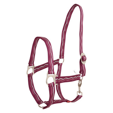 Halster Imperial Riding Economic Roze / bordeaux / zilver Halster Imperial Riding Economic Roze / bordeaux / zilver