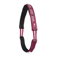 Werkbare singel nylon Imperial Riding Deluxe Roze / bordeaux / zilver