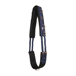 Nylon werk-singel Imperial Riding Deluxe Extra Marine / roze Blauw