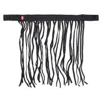 Nylon vliegenfrontriem met klittenband Imperial Riding Zwart