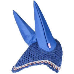 Oornet Imperial Riding Italy de Luxe Blauw / neon koraal