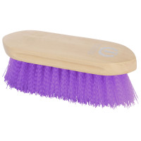 Imperial Riding Dandy harde nylon borstel met gelakt houten rug Koninklijk Paars Violet