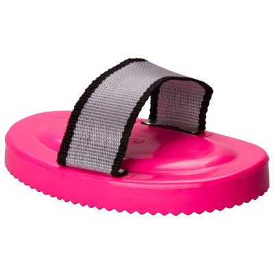Etrille pvc avec manche Imperial Riding Rose néon