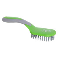 Manen- en staartborstel Imperial Riding Boomerang Groen neon