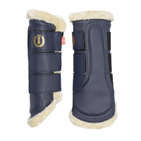 Klassieke dressuurgamaschen van Imperial Riding Marineblauw