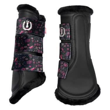 Dressuurbeschermers Imperial Riding Flower Power Dressuurbeschermers Imperial Riding Flower Power