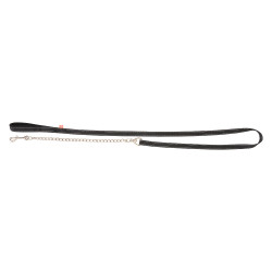 Imperial Riding Flexi-Fleece aanknooplijn met ketting en musketon