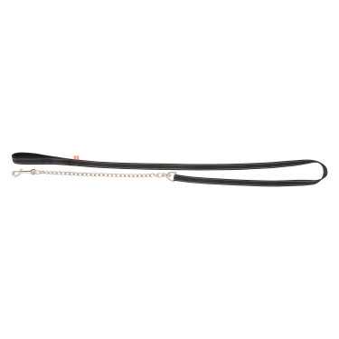 Imperial Riding Flexi-Fleece aanknooplijn met ketting en musketon