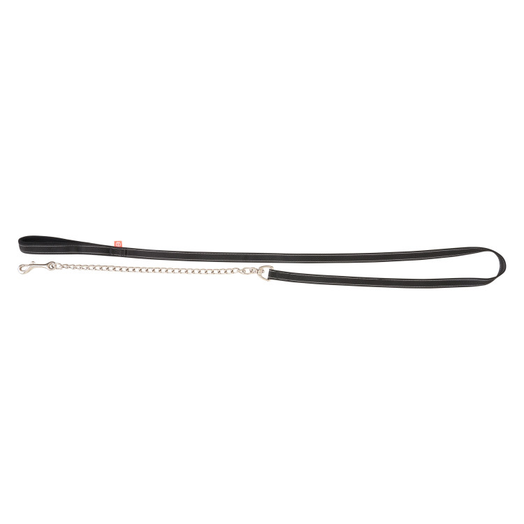 Imperial Riding Flexi-Fleece aanknooplijn met ketting en musketon