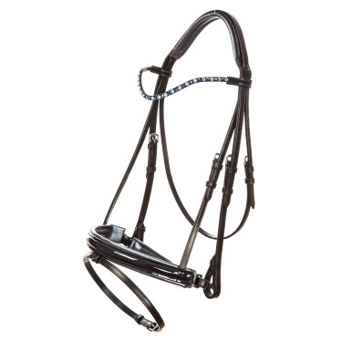 Bridon Imperial Riding Di Layla met gecombineerde neusriem Bridon Imperial Riding Di Layla met gecombineerde neusriem