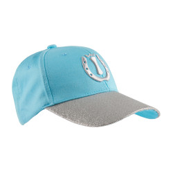Baseballpet Event Imperial Riding Turquoise glitters Blauw