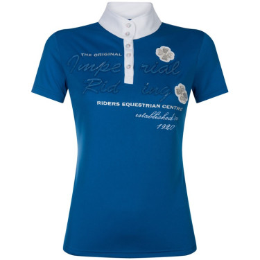 Wedstrijdshirt Imperial Riding Diadeem Blauw Wedstrijdshirt Imperial Riding Diadeem Blauw