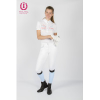 Wedstrijdpolo Imperial Riding Double Lucky Wit
