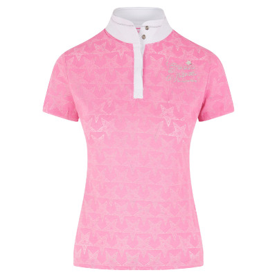 Wedstrijdpolo Imperial Riding Good Vibes Roze