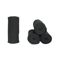 Katoenen bandages Finn-Tack Zwart
